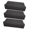 Housoutil 3pcs Beard Hair Sponges and Beard Hair Catcher Brush Set for Men Black for Sink Cleanup Mens Grooming Kit Accessory view 1
