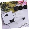 PartyKindom 2pcs Women Glasses Case for Contacts Lenses Fish Pattern Lense Organizer Storage Box Portable and Compact for Travel view 3