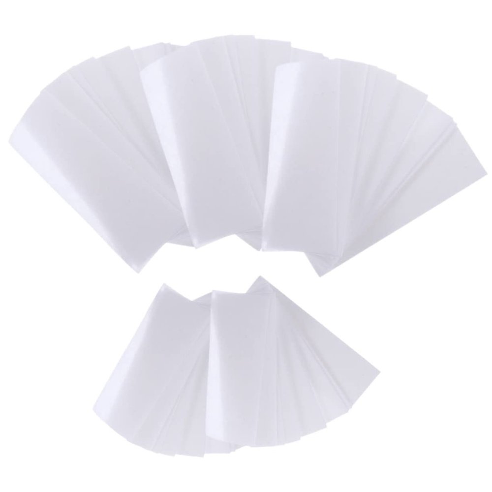 Didiseaon 5bags Non-woven Facial Body Hair Removal Wax Strips Eyebrow Face Safe for Women Total