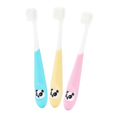 PartyKindom 3pcs Mini Boys and Girls Toothbrush Bristles Toothbrush for Boy Girl Dental Brushes
