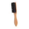 Beavorty Boar Bristle Beard Brush with Beech Wood Handle, Single Mens Beard Styling Comb for Grooming and Shaving, Professional Mustache Brush for Daily Facial Hair Care