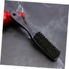 Mipcase Men's Beard Cleaning Brush Styling Beard Brush Natural Bristles for Grooming for Daily Care Routine view 3