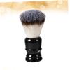 Beavorty Whisker Brush Resin Handle Nylon Beard Cleaning Tool for Men Styling Beard Brush Portable Simple Beauty Men view 2