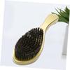 Angoily Men's Beard Brush Wooden Handle Beard Care Tool Grooming Cleaning Brush Accessory Random Color view 3