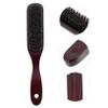 Angoily Wooden Shaving Brush Beard Care Brush for Men Bristle Mustache for Facial Cleansing and Shaving Routine view 2