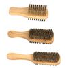 Beavorty 3pcs Beard Grooming Brush Handle Cleaning Facial Care for Men Barber Supply view 1