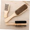 Beavorty 3pcs Beard Grooming Brush Handle Cleaning Facial Care for Men Barber Supply view 3