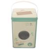 DEARMAMY Laundry Detergents Bucket Laundry Powders Bin Washing Beads Storage Tin with Airtight Lid Handles laundry Detergents Powders Storage Box view 1