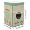 DEARMAMY Laundry Detergents Bucket Laundry Powders Bin Washing Beads Storage Tin with Airtight Lid Handles laundry Detergents Powders Storage Box view 3