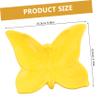 PRETYZOOM Ceramic Soap Dish Butterflies Soap Holder Draining Tray for Bathroom Bathroom Restroom view 2
