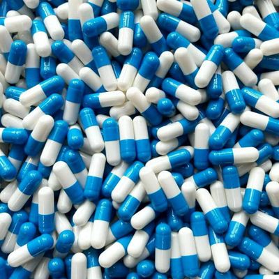 200 Size 3 Blue/White Small Empty Gelatin Capsules Gelatine Hard Pill Cases Self Fill