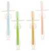 Angoily Baby Toothbrush Silicone Toothbrush for Baby 4Pcs Soft Bristle for 6 to 12 Months with Suction Base Toddler Oral Cleaner for Newborn Daily Use view 1