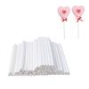 ABOOFAN 100pcs Paper Lollipop Sticks Lollipop Sticks for Birthday Party DIY Craft Project Party Sweets view 1