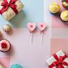 ABOOFAN 100pcs Paper Lollipop Sticks Lollipop Sticks for Birthday Party DIY Craft Project Party Sweets view 4