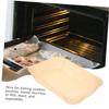 ABOOFAN 50pcs Air Fryer Paper Pad Baking Paper Liners for Air Fryers Trays Oil Absorbing Heat Resistant French Fries view 2