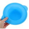 Angoily Silicone Wax Warmer Liner 400ml Replacement Bowl Non-stick Wax Melt Cup for Hair Removal Beauty Waxing Tool Blue view 2
