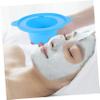 Angoily Silicone Wax Warmer Liner 400ml Replacement Bowl Non-stick Wax Melt Cup for Hair Removal Beauty Waxing Tool Blue view 3