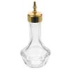 OUNONA Glass Bitters Bottle with Gold Lid 30ml Cocktail Bartender Bitters Dispenser for Wine and Cocktail Mixing for Home Bar and Drink Preparation view 1