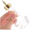 OUNONA Glass Bitters Bottle with Gold Lid 30ml Cocktail Bartender Bitters Dispenser for Wine and Cocktail Mixing for Home Bar and Drink Preparation view 4
