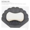 IMIKEYA 2pcs Ergonomic Silicone Soap Dish Holder Quick-draining Space-saving for Bathroom view 2