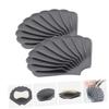 IMIKEYA 2pcs Ergonomic Silicone Soap Dish Holder Quick-draining Space-saving for Bathroom view 4