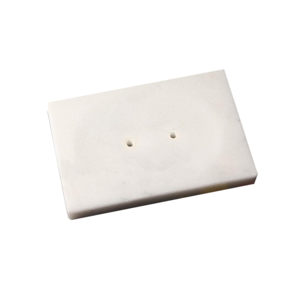 PRETYZOOM Marble Soap Tray Creative Soap Dish for Bathroom for Hotel Bathroom Sink Countertop