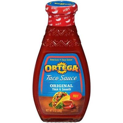 Ortega Original Hot Taco Sauce 226g | Pack Of 2