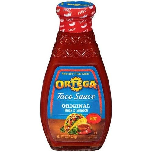 Ortega Original Hot Taco Sauce 226g | Pack Of 2