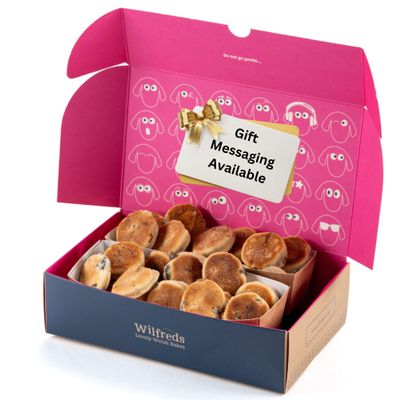 Authentic Mini Welsh Cakes - 40 Artisan Delights with Rich Butter Flavour, Freshly Delivered for an Authentic Taste of Wales - The Perfect Welsh Gift