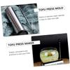ABOOFAN Tofu Shredding Mold Stainless Steel Tofu Press Maker Practical for Kitchen and Pressing for Household Use view 4
