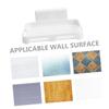 PRETYZOOM 3pcs Adhesive Soap Drainer Tray Bathroom Wall Mount Soap Case Holder Non-punch Storage Tray for Daily Use view 3