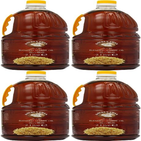 Golden Swan Blended Sesame Oil 2ltr (Pack of 4)