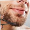 Mipcase Men's Beard Shears Kit with Stainless Steel Anti-Rust Scissors and Small Comb 4 Pcs Set for Clean Cut Grooming at Home Or Barber Shops with Storage Pouch view 2