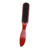 Mipcase Men's Beard Brush Solid Wood Handle Natural Pig Bristles Small Portable for Beard Care view 1