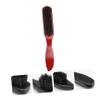 Mipcase Men's Beard Brush Solid Wood Handle Natural Pig Bristles Small Portable for Beard Care view 3