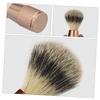 FRCOLOR Nylon Beard Brush for Men Small Beard Care Tool Portable Men's Grooming Brush view 4