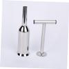 PRETYZOOM 2pcs Stainless Steel Sausage Stuffer Funnel Tubes Household Meat Filling Tool Manual Sausage Making Set Big and Small Sizes for Home Cooking view 2
