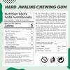 JAWLINER Hard chewing Gum, Jawline gum - Sugar Free Mint Gum - Jaw Exerciser - mastic gum for Mewing - 2x Harder Than Regular Chewing Gum 330 Grams(120 strips) view 2
