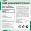 JAWLINER Hard chewing Gum, Jawline gum - Sugar Free Mint Gum - Jaw Exerciser - mastic gum for Mewing - 2x Harder Than Regular Chewing Gum 330 Grams(120 strips) view 3