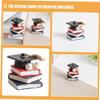 Toyvian 3pcs Graduation Cupcake Toppers Doctoral Cap and Book Decorations for Sturdy Cake Decor for Celebratory Events view 4