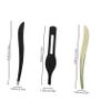 DOITOOL Elegant Eyebrow Pluckers 6 Pack Professional Clip Eyebrow Tweezers Makeup Tool Set for Women for Travel Home Use view 2
