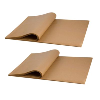 PRETYZOOM 100pcs Non-Stick BBQ Baking Mats Parchment Paper Sheets Reusable Cooking Paper Kitchen Parchment Food-Grade Sheets
