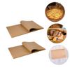 PRETYZOOM 100pcs Non-Stick BBQ Baking Mats Parchment Paper Sheets Reusable Cooking Paper Kitchen Parchment Food-Grade Sheets view 2