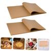 PRETYZOOM 100pcs Non-Stick BBQ Baking Mats Parchment Paper Sheets Reusable Cooking Paper Kitchen Parchment Food-Grade Sheets view 4