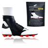 Empowerband Football Ankle Support And Protection - Lighter Faster Stronger Than Traditional Tapes & Braces (Black, XXS, Mens UK Boot Size 1) view 1