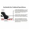 Empowerband Football Ankle Support And Protection - Lighter Faster Stronger Than Traditional Tapes & Braces (Black, XXS, Mens UK Boot Size 1) view 2
