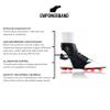Empowerband Football Ankle Support And Protection - Lighter Faster Stronger Than Traditional Tapes & Braces (Black,S, Mens UK Boot Size 4-5) view 4