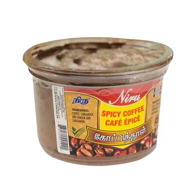Niru's spicy coffee powder, Unique Blend of coffee beans and natural spices, Rich taste and great aroma, Boost instant energy, Multiple packs 175g (PACK OF 1)