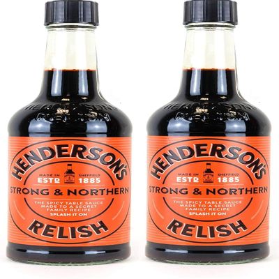 Bug's Pantry (2 Bottles) Hendersons Spicy Yorkshire Relish 284 ml Henderson's