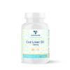 Premium Cod Liver Oil 1000mg Softgels - 90 Capsules | Heart, Brain & Vision Support | High in Omega-3